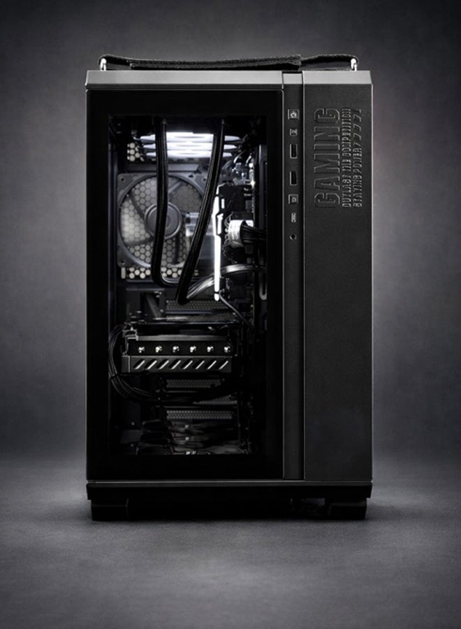 Game Sekret كمبيوتر ألعاب Spectre – معالج Intel Core i9-14900K | بطاقة رسومات GeForce RTX 5070Ti بسعة 16 جيجابايت | ذاكرة RAM DDR5 بسعة 32 جيجابايت – قرص SSD NVMe بسعة 1 تيرابايت | مبرد سائل 360 مم مزوّد بشاشة LCD – لوحة أم Z790 – مزود طاقة 850 واط بمعيار Gold | WiFi – Bluetooth – نظام Windows 11 Pro | كمبيوتر مكتبي Game Sekret | ضمان لمدة سنة واحدة black - Image 3